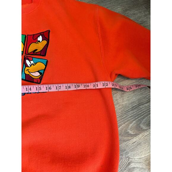 Vintage Warner Bros. Foghorn Leghorn Sweatshirt Medium Crewneck - Picture 5 of 7